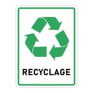 Affiche recyclage