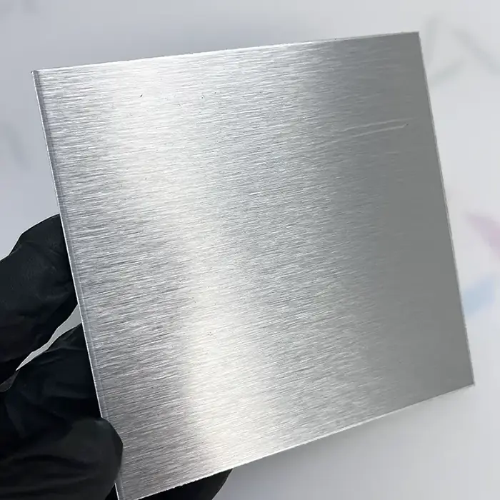 Alupanel argent brossé