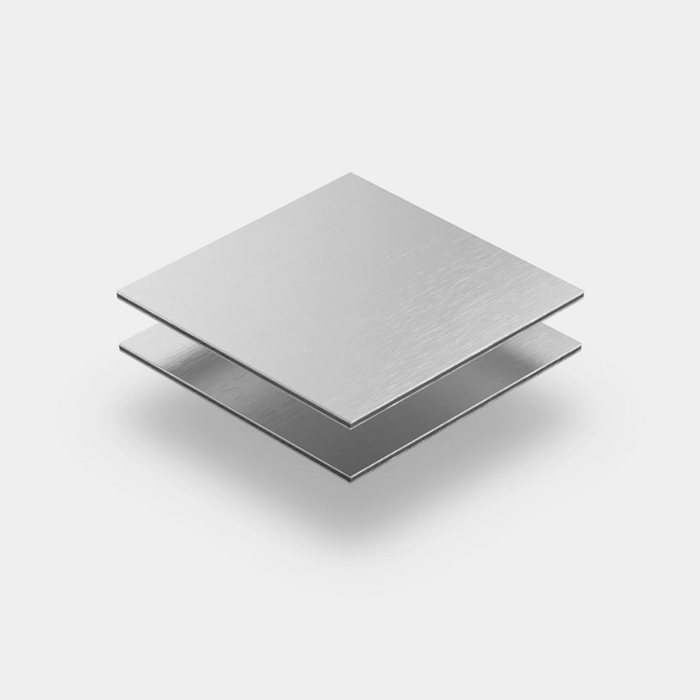 Alupanel argent brossé