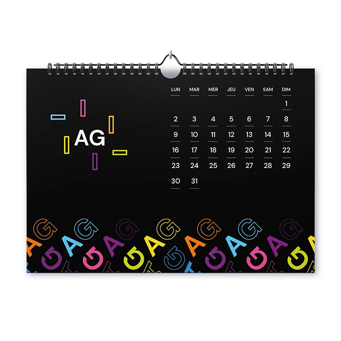 impression de calendrier