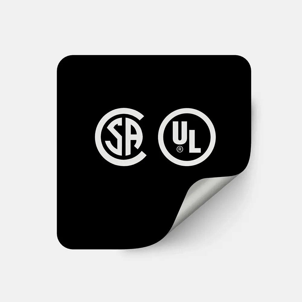 Étiquettes de certification