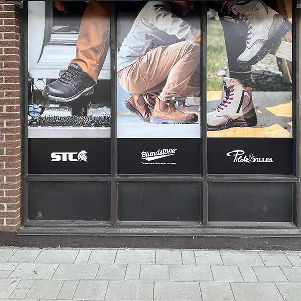 Habillage vitrine