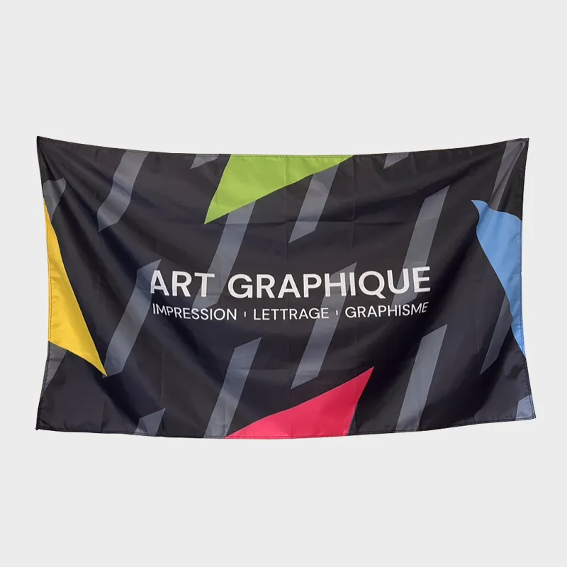 Drapeau imprimé en sublimation
