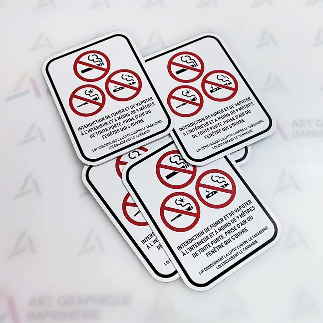 Interdiction de fumer et de vapoter – Image 2