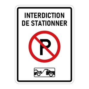 Interdiction de stationner