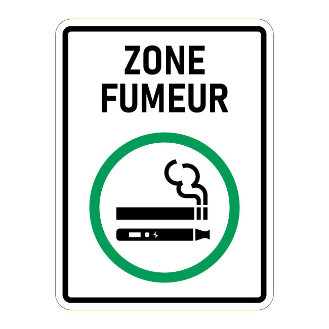 Zone fumeur