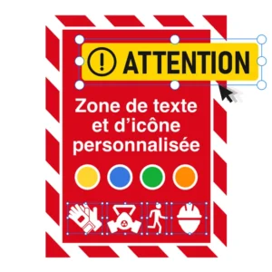 Affiche pour chantier