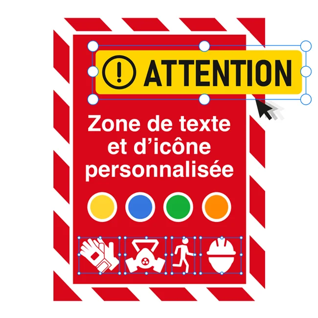 Affiche pour chantier