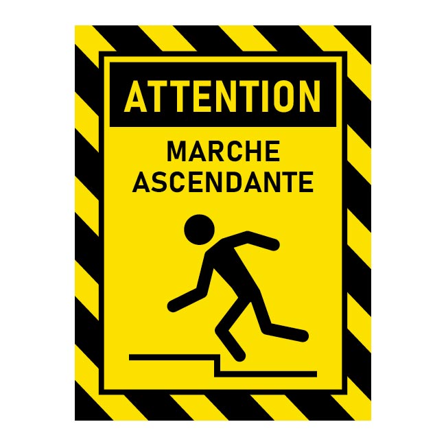 Attention marche ascendante