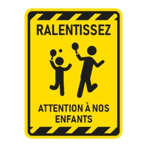 Attention à nos enfants
