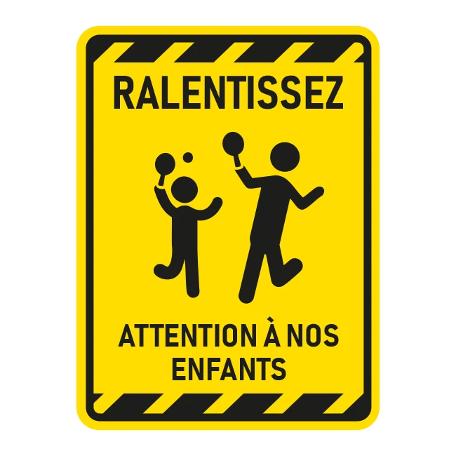 Attention à nos enfants