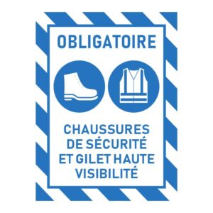 Chaussures de sécurité et GHV obligatoires