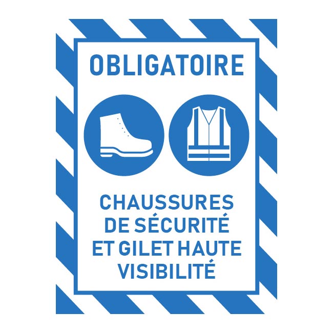 Chaussures de sécurité et GHV obligatoires