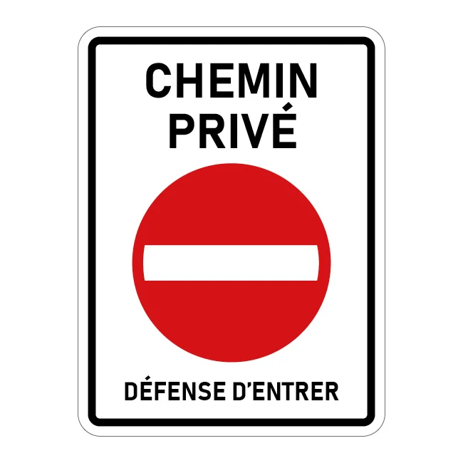 Chemin privé