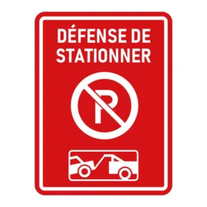 Défense de stationner