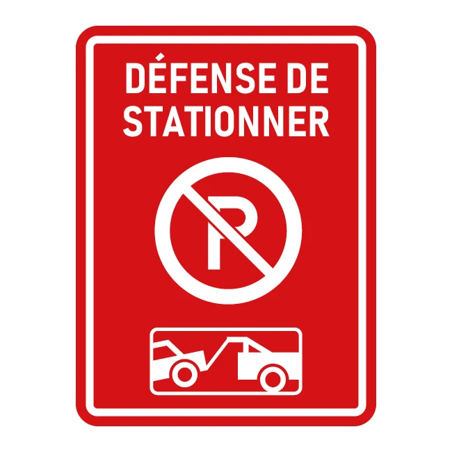 Défense de stationner