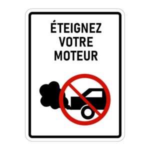 Éteignez votre moteur