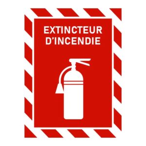 Affiche extincteur