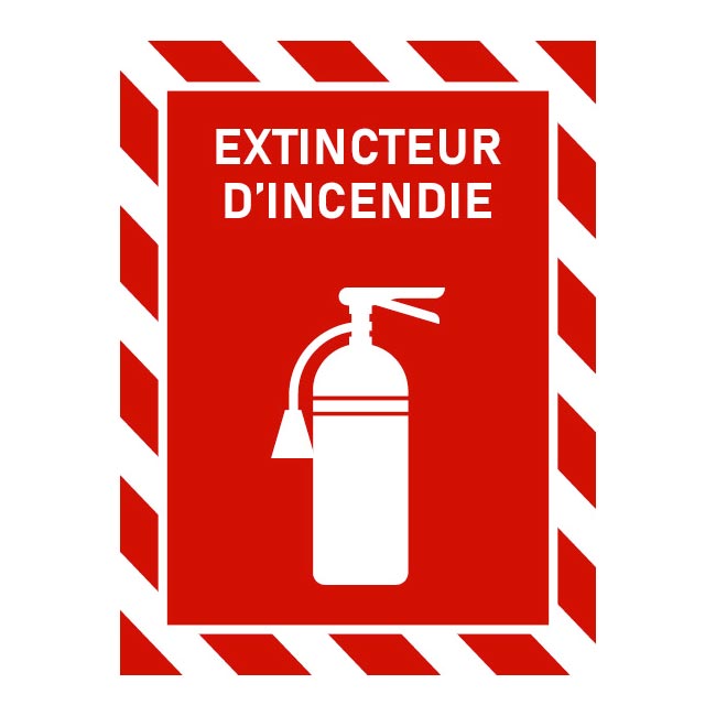 Affiche extincteur