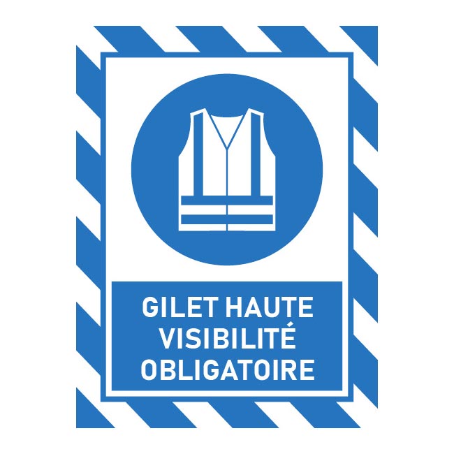 Gilet haute visibilité obligatoire