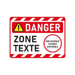 Affiche danger