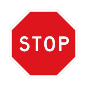 Panneau stop