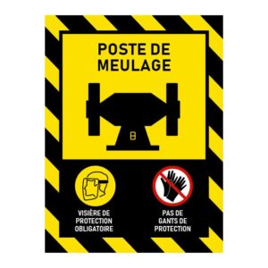 Poste de meulage