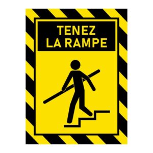 Tenez la rampe