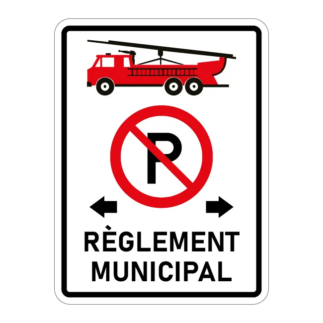 Stationnement pour pompiers