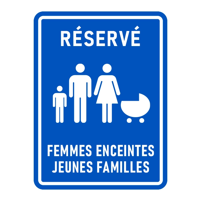 Stationnement pour jeune famille