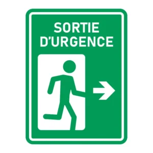 Sortie d'urgence