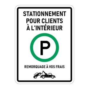 Stationnement pour clients