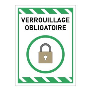 Verrouillage obligatoire