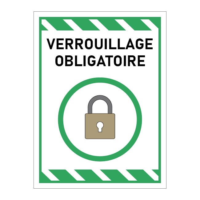 Verrouillage obligatoire