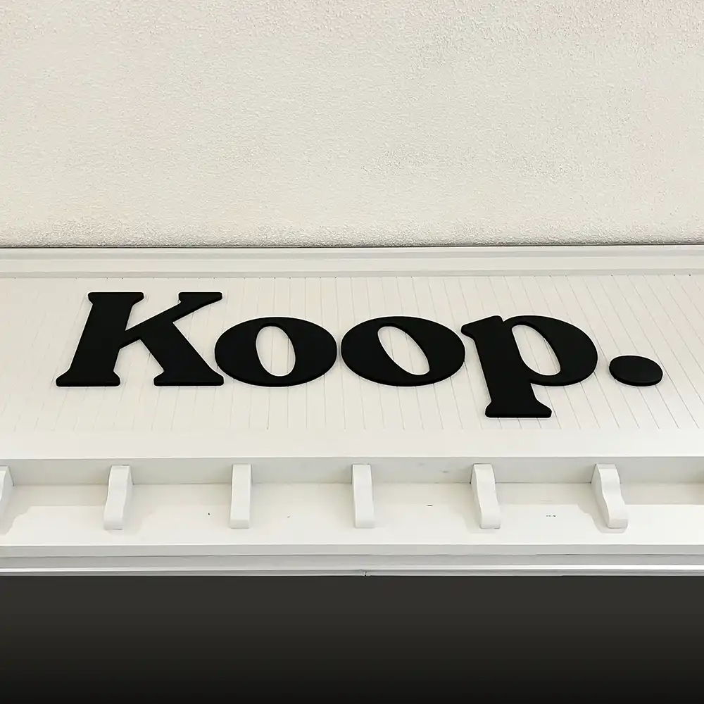 Logo en relief koop.