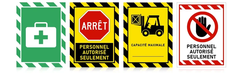 impression affiches SST et prévention en milieu de travail